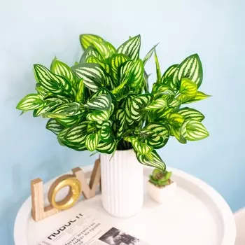 Аглаонема искусственная, высота 45 см, цвет зелёный