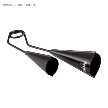 Агого Nino Percussion NINO505 двойной, металлический, черный