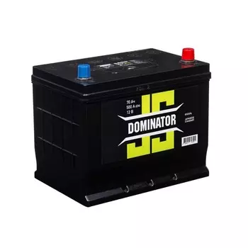 Аккумулятор Dominator Asia 70 А/ч, 500 А, обратная полярность, 260х173х225 мм 138855s
