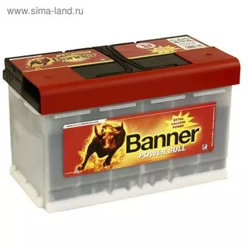 Аккумуляторная батарея Banner 84 Ач, обратная полярность Power Bull P84 40, PROfessional
