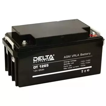 Аккумуляторная батарея Delta DT 1265 (12V / 65Ah)
