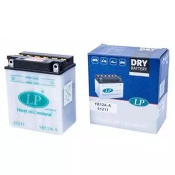 Аккумуляторная батарея Landport YB12A-A, 12В, 12 Ач, прямая (+ -)