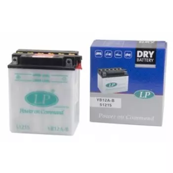 Аккумуляторная батарея Landport YB12A-B, 12В, 12 Ач, прямая (+ -)