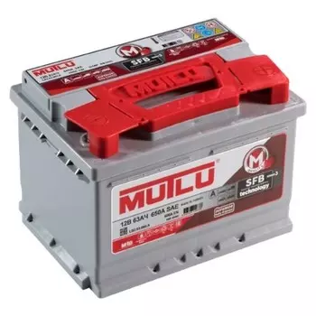 Аккумуляторная батарея Mutlu 63 Ач SFB L2.63.064.B, прямая полярность