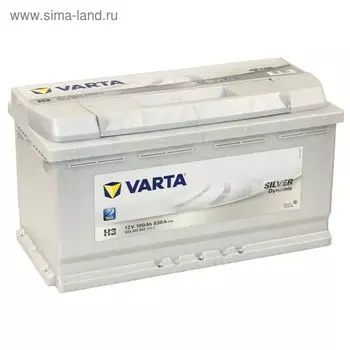 Аккумуляторная батарея Varta 100 Ач, обратная полярность Silver Dynamic 600 402 083