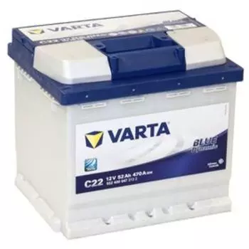 Аккумуляторная батарея Varta 52 Ач, обратная полярность Blue Dynamic 552 400 047