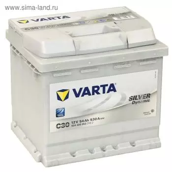 Аккумуляторная батарея Varta 54 Ач, обратная полярность Silver Dynamic 554 400 053