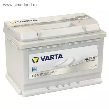 Аккумуляторная батарея Varta 77 Ач, обратная полярность Silver Dynamic 577 400 078