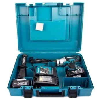 Аккумуляторная дрель-шуруповерт Makita DDF 451 RFE (177246), 18 В, 2х3 Ач, БЗП 13 мм, 80 Нм 401562