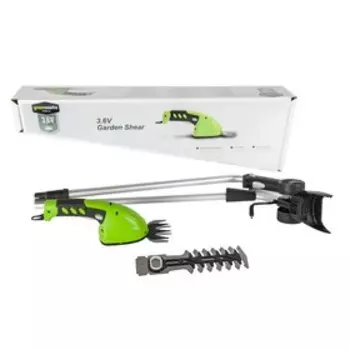 Аккумуляторные садовые ножницы Greenworks 1600207, с штангой удлинителем, 3.6 В, 2 Ач