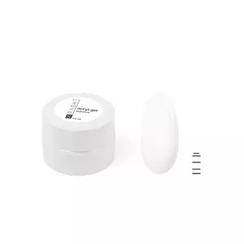 Акригель для наращивания ногтей Pashe, прозрачный, 10 мл