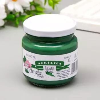 Акриловая краска AMELIE оливковый. 120 мл
