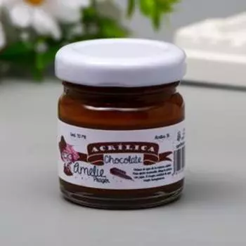 Акриловая краска AMELIE шоколад, 30 мл