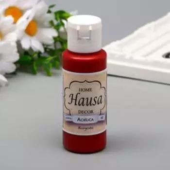 Акриловая краска HAUSA бургунди, 60 мл