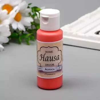 Акриловая краска HAUSA фламенко, 60 мл