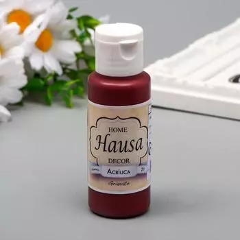 Акриловая краска HAUSA гранатовый, 60 мл