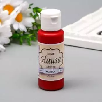 Акриловая краска HAUSA красноватый, 60 мл