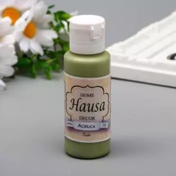 Акриловая краска HAUSA нефрит, 60 мл