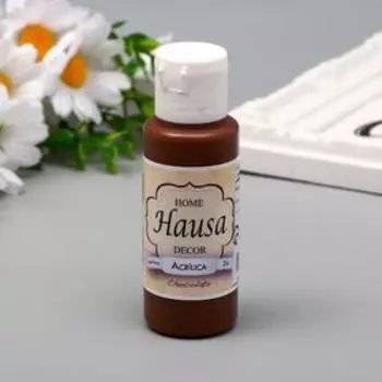 Акриловая краска HAUSA шоколад, 60 мл