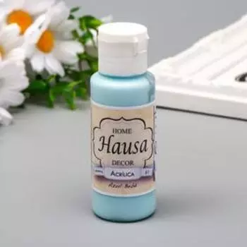 Акриловая краска HAUSA синий, 60 мл