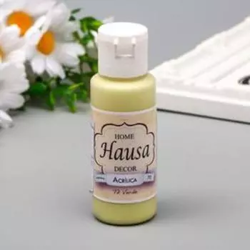 Акриловая краска HAUSA зелёный чай, 60 мл