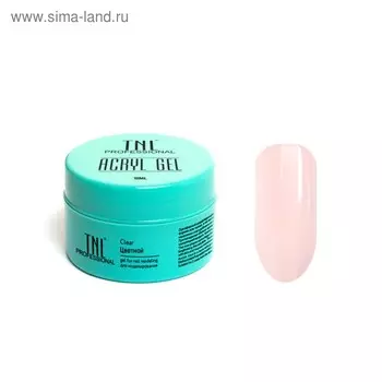 Акриловый гель TNL Acryl Gel, камуфлирующий, персиковый, 18 мл