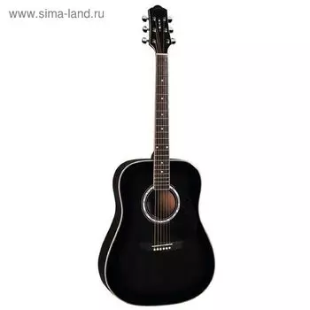 Акустическая гитара Naranda DG220BK, вклеенный гриф