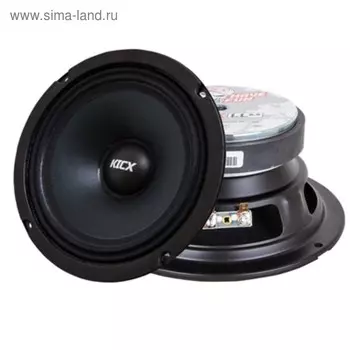 Акустическая система Kicx LL6.5 ver2 4 Ом, 16.5 см, 300 Вт, набор 2 шт