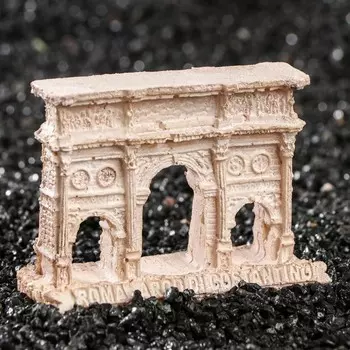 Аквадекор Античные руины, 8 х 2,8 х 6 см