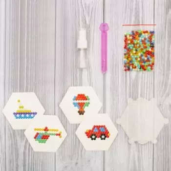 Аквамозаика для детей «Транспорт», в пакете