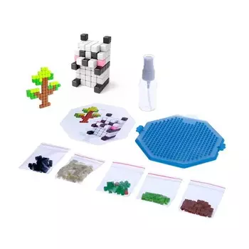 Аквамозаика «Панда» 200 деталей, в пакете