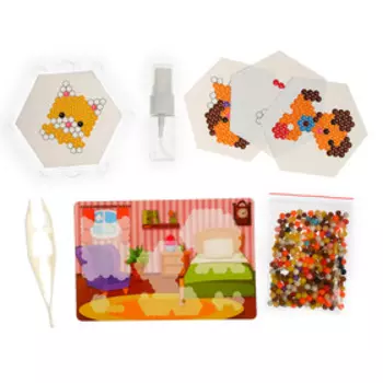 Аквамозаика с декорациями «Зверята», в пакете