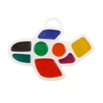 Акварель "Луч", "Самолётик", 8 цветов, без кисти