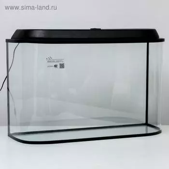 Аквариум "Лагуна", 110 литров, 83 х 28 х 50 см, чёрный