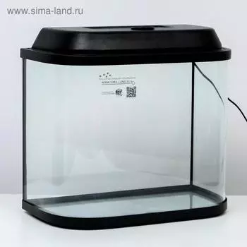 Аквариум "Лагуна", 45 литров, 47 х 26 х 38 см, чёрный