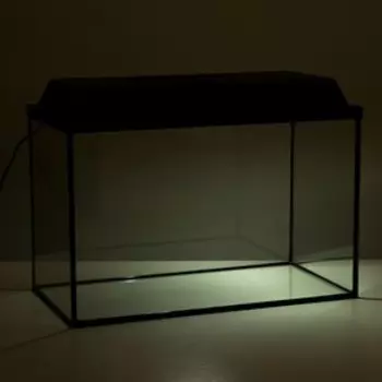 Аквариум «Прямоугольный» с крышкой, 50 литров, 512735/40 см, чёрный