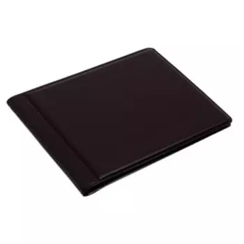 Альбом для монет Calligrata 125*100мм, на 96 монет, ячейка 26*29, 8л, ПВХ, коричневый