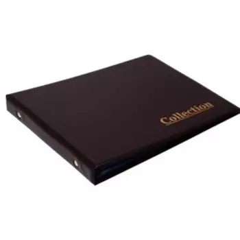Альбом для монет горизонт на кольцах Calligrata 230*170мм АМГ-240, 10л, 240 яч, ПВХ кор