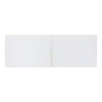 Альбом для рисования А4, 40 листов на гребне с перфорацией "Луч" Эльф, блок 100 г/м2