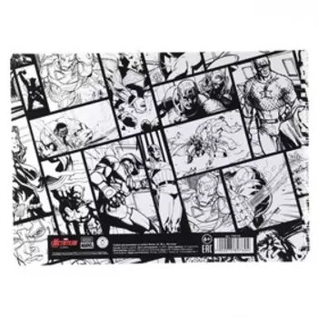 Альбом для рисования А4, 40 листов 100 г/м, на пружине, «Мстители»