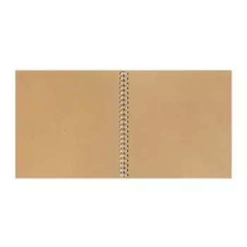 Альбом для зарисовок 190 х 190 мм, 60 листов на гребне Sketchbook, блок офсет крафт-бумага 80 г/м², МИКС