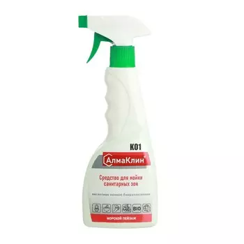 АлмаКлин K01, 0,5л. Кислотное моющее средство для санузлов (Морской пейзаж) триггер
