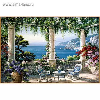 Алмазная мозаика «Безмятежность», 32 цвета