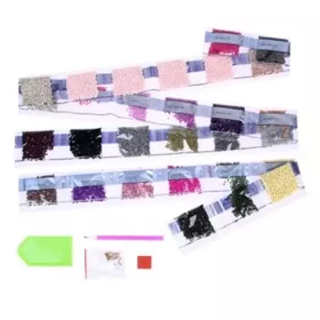 Алмазная мозаика на подрамнике с полным заполнением «Букет сирени», 40х50см