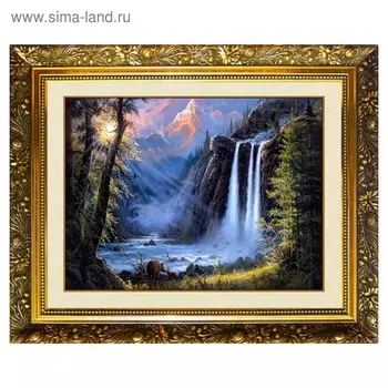 Алмазная мозаика «Пробуждение», 40 30 см, 38 цветов