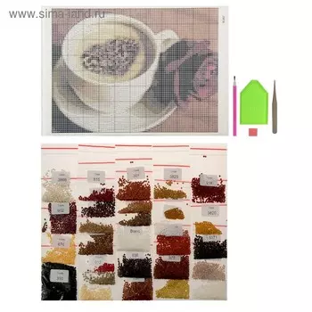 Алмазная мозаика Romantik, 27 20 см, 28 цветов