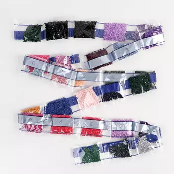 Алмазная вышивка полное заполнение «Астры», на раме, 4050 см