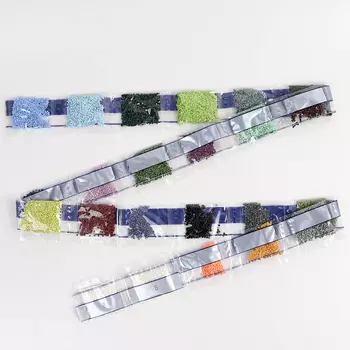 Алмазная вышивка полное заполнение "Березки", 30*40 см, на холсте