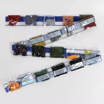 Алмазная вышивка полное заполнение "Дом в деревне", 30*40 см, на холсте