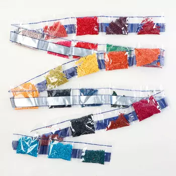 Алмазная мозаика с полным заполнением на холсте с подрамником «Львы», 40 х 50 см